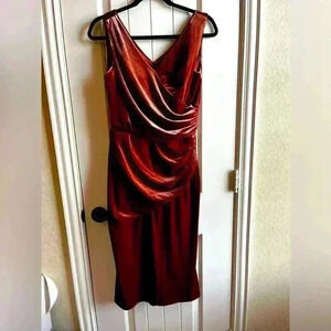 Revelry Brownish Velvet dress